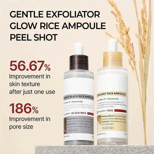 Peel Shot Glow White Rice Peeling Ampoule.