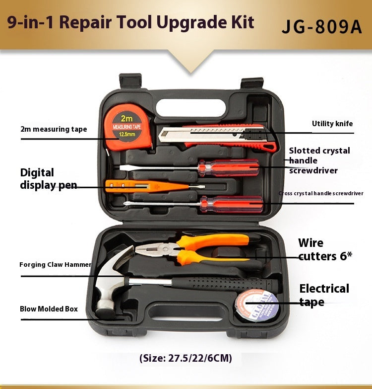 Household Repair Tool Kit | Complete Hardware Tools Set for Home DIY Repairs - Bright Starz Store