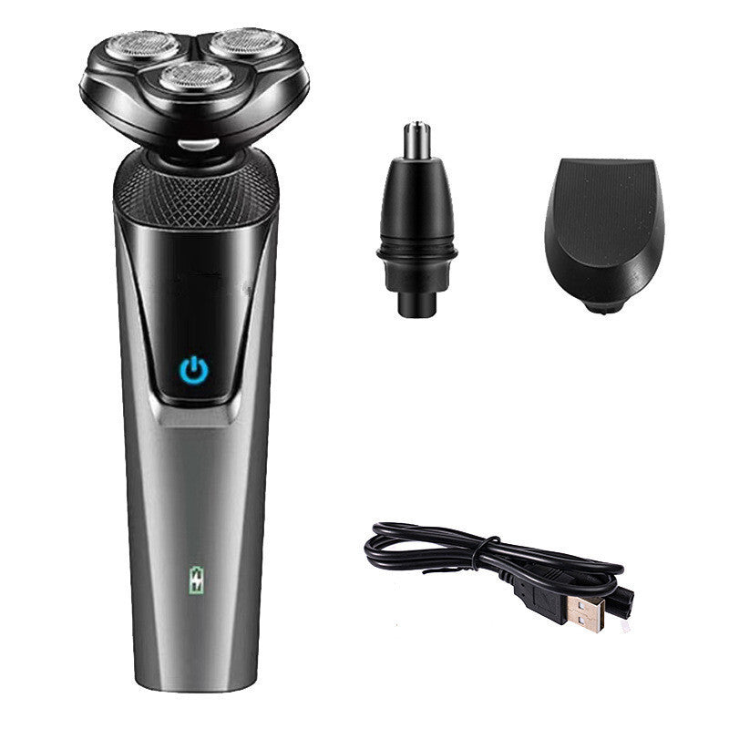 Electric Shaver for Men Rotary Waterproof Beard Trimmer cjdropshipping
