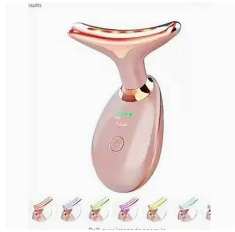 EMS Thermal Neck Lifting And Tighten Massager Electric Microcurrent Wrinkle Remover.