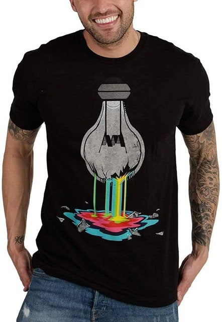 Men’s Cool Novelty Graphic T-Shirt – Casual Trendy Printed Tee.