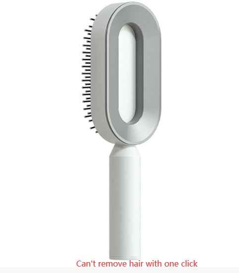 Self-Cleaning Anti-Static Hair Brush – One-Key Airbag Scalp Massager for Women.
