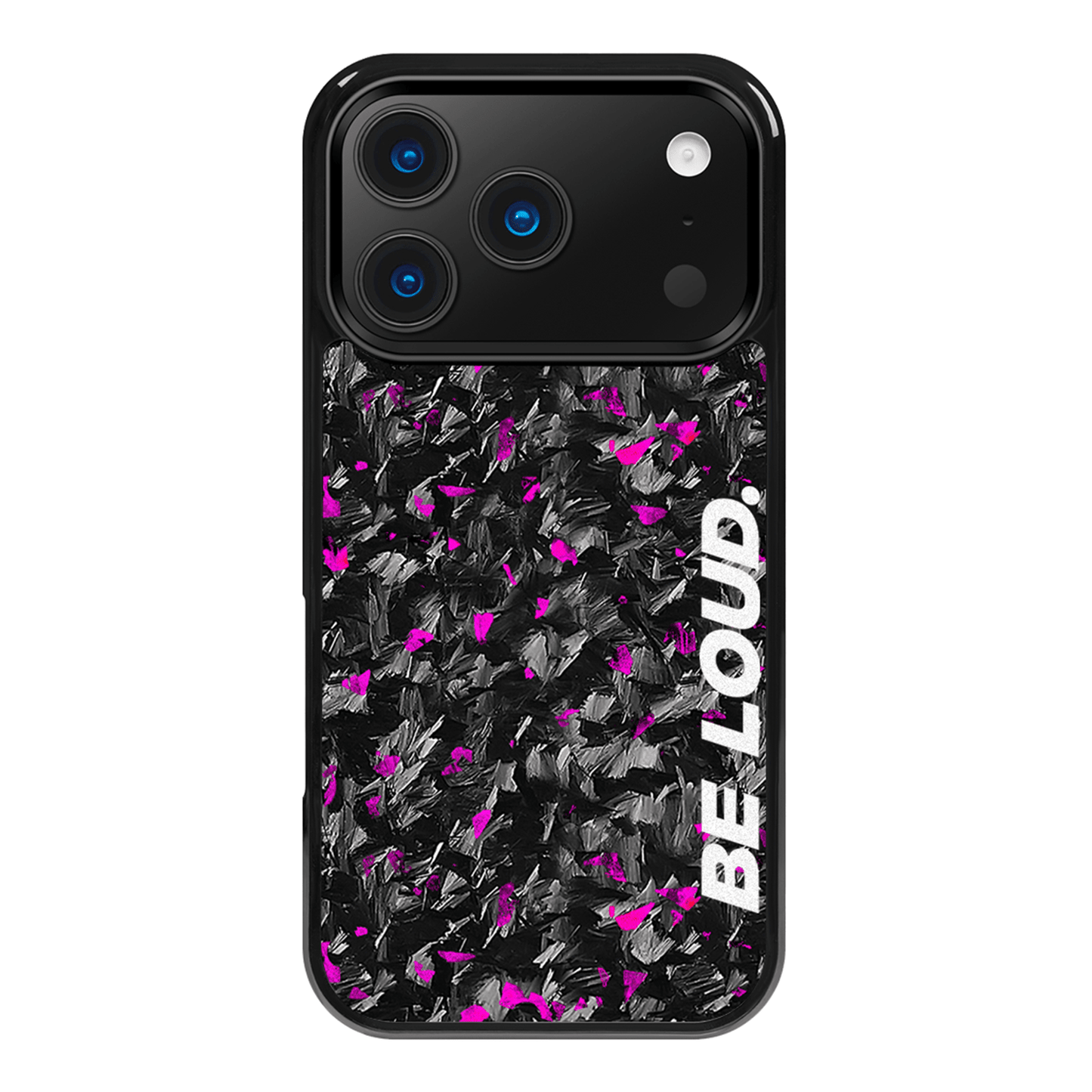 iPhone | Purple Flake Real Forged Carbon Fiber Case | BE LOUD. x SCF DC-Simply Carbon Fiber
