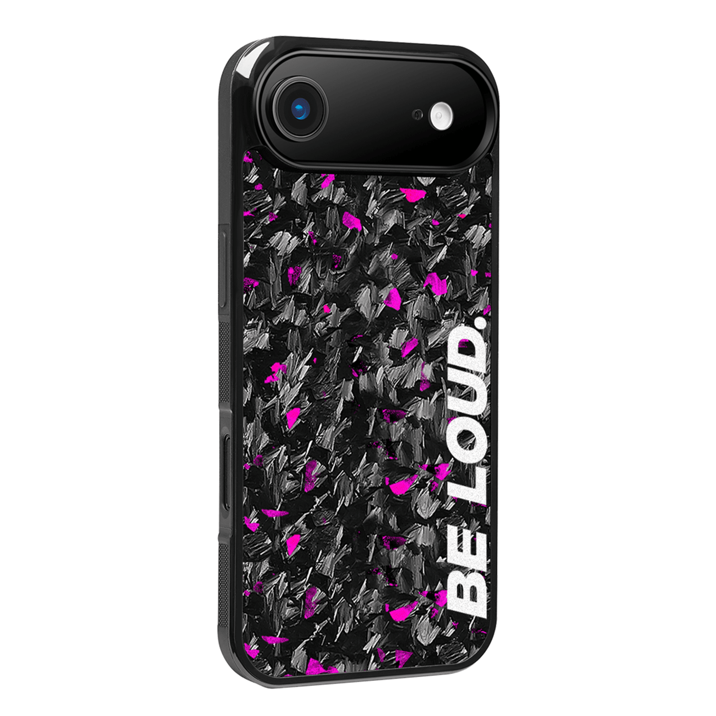 iPhone | Purple Flake Real Forged Carbon Fiber Case | BE LOUD. x SCF DC-Simply Carbon Fiber