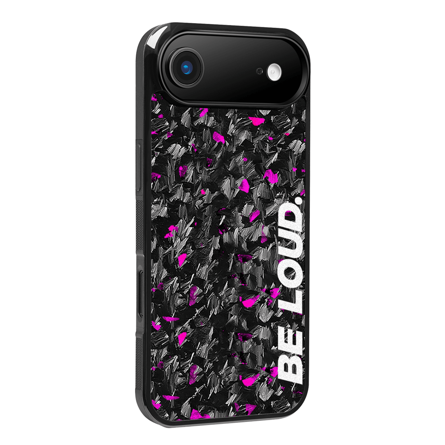 iPhone | Purple Flake Real Forged Carbon Fiber Case | BE LOUD. x SCF DC-Simply Carbon Fiber