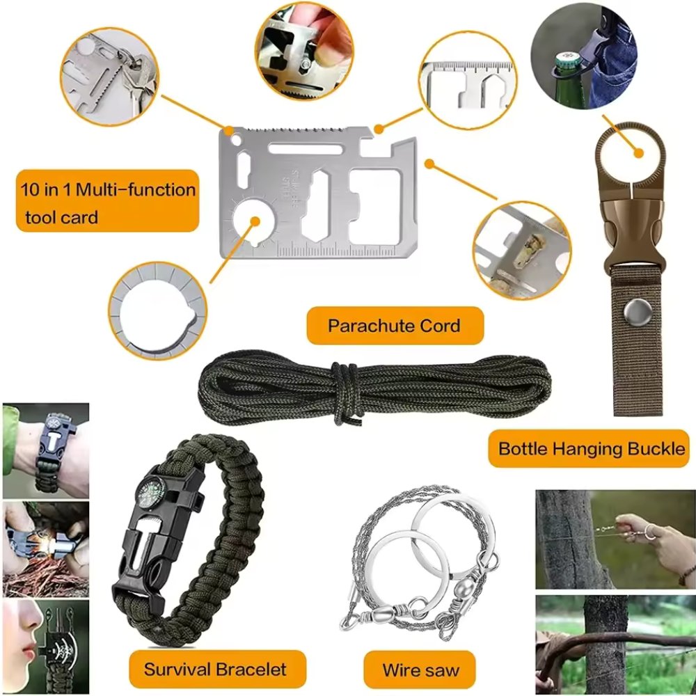31-in-1 Survival Kit – Multi-Tool Emergency Gear DC-THE CEO