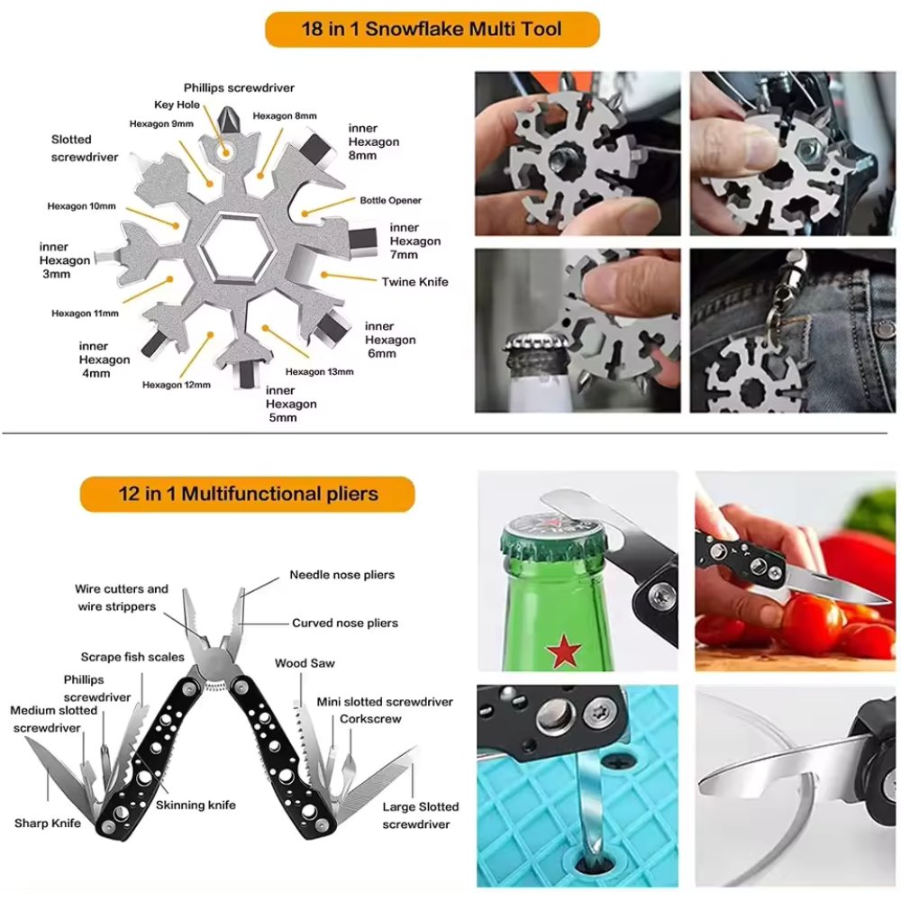 31-in-1 Survival Kit – Multi-Tool Emergency Gear DC-THE CEO