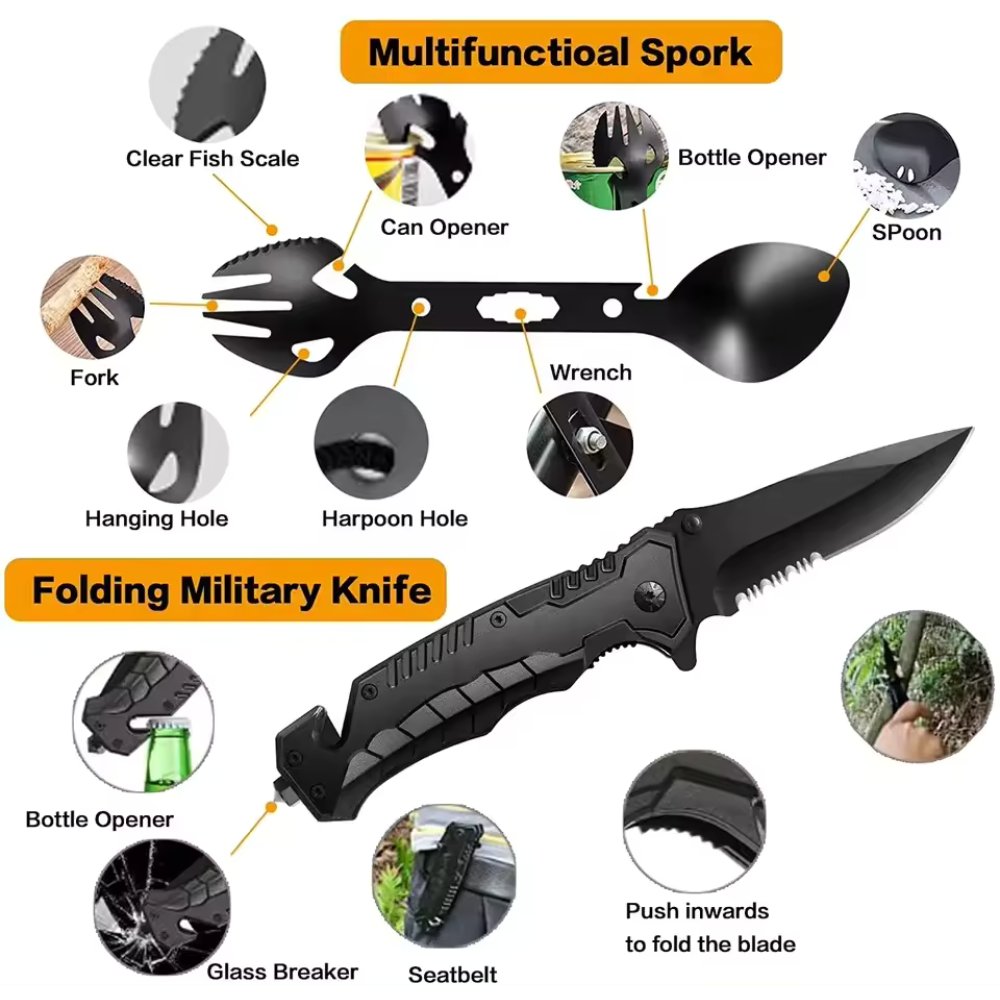 31-in-1 Survival Kit – Multi-Tool Emergency Gear DC-THE CEO