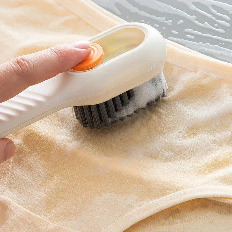 Multi-functional Soft Bristle Shoe & Clothing Brush – Long-Handled Cleaner for Easy, Effective Household Care Stone's Store