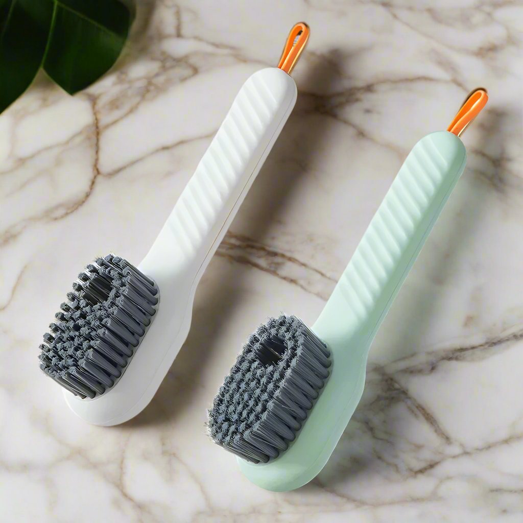 Multi-functional Soft Bristle Shoe & Clothing Brush – Long-Handled Cleaner for Easy, Effective Household Care Stone's Store
