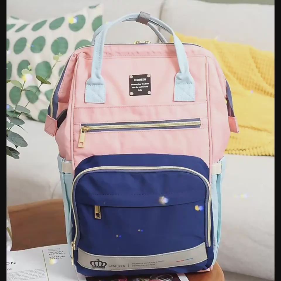 Mummy Maternity Bag – Stylish, Spacious & Practical Baby Travel Backpack.