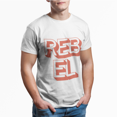 Men’s Rebel Logo T-Shirt – Casual & Stylish Graphic Tee Bright Starz Store