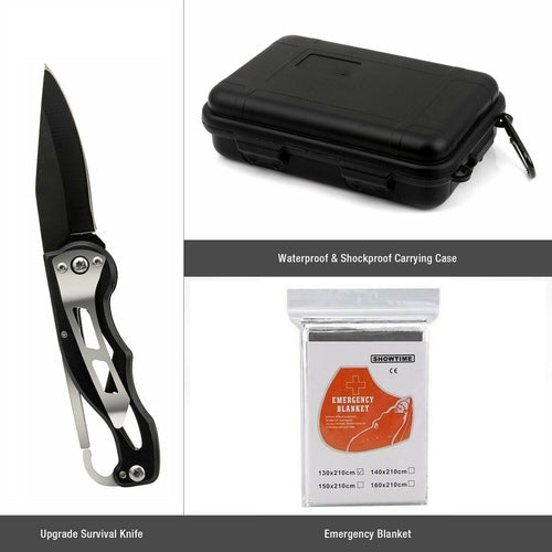 14-in-1 Outdoor Emergency Survival Kit – Camping & Safety Gear Bright Starz Store