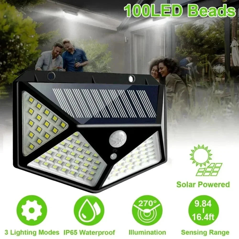 Solar Lamp Outdoor – Waterproof LED Garden & Pathway Lighting E-SMARTFR Lighting Supply Store